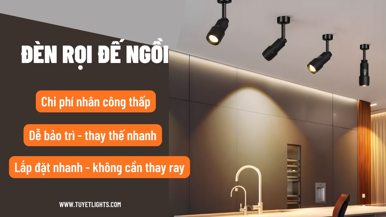 Đèn rọi ray dòng tiêu chuẩn
